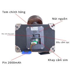 Điện Thoại Bàn Tân Cổ Điển DT09 - Sang Trọng, Hiện Đại, Lắp Sim Nghe Gọi