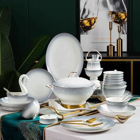 Bộ Bát Đĩa Sứ Xương  - Bộ Royal Frost GS25