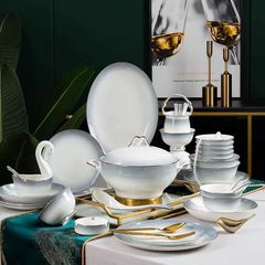 Bộ Bát Đĩa Sứ Xương  - Bộ Royal Frost GS25