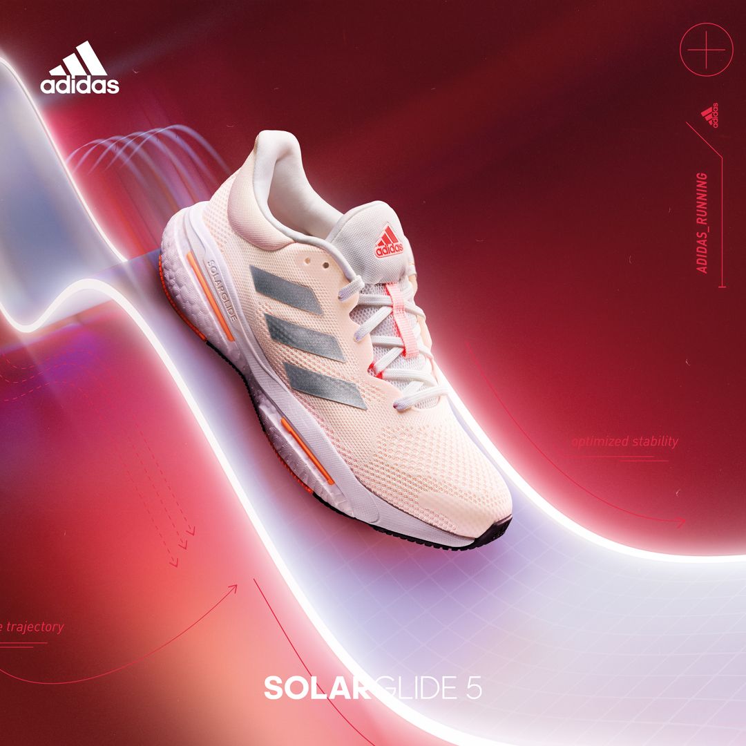  Giày Adidas Chính hãng Solarglide 5 Nữ GX5496 