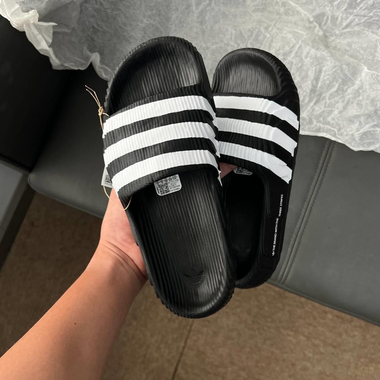  Dép Chính Hãng Adidas Adilette 22 Slides IF3670 