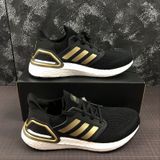  Adidas Ultraboost 20 “Core Black/Gold” EE4393 