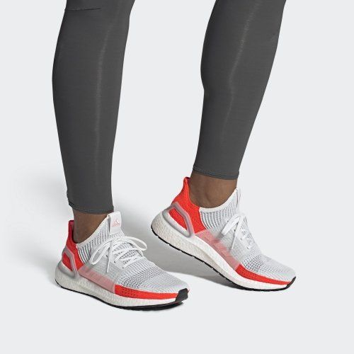  Adidas UltraBoost 19 “Grey/Active Orange”  EF1342 