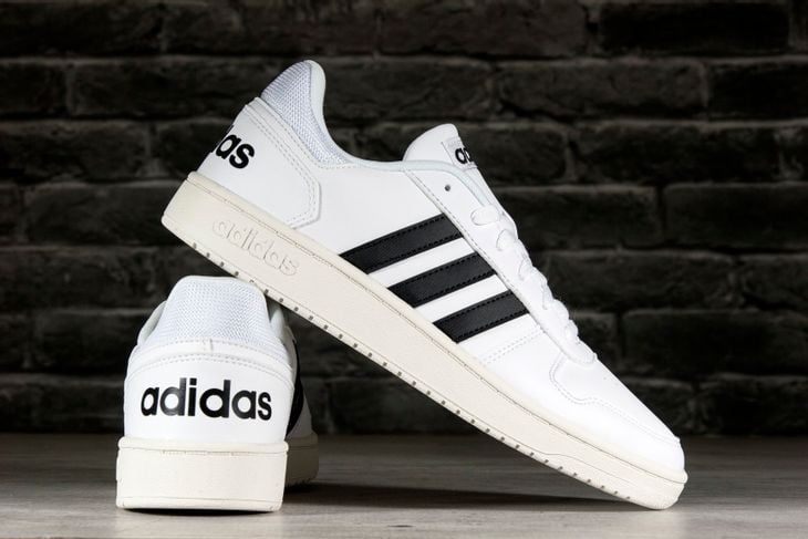  Giày Adidas Hoops 2.0 Cloud White EG3970 