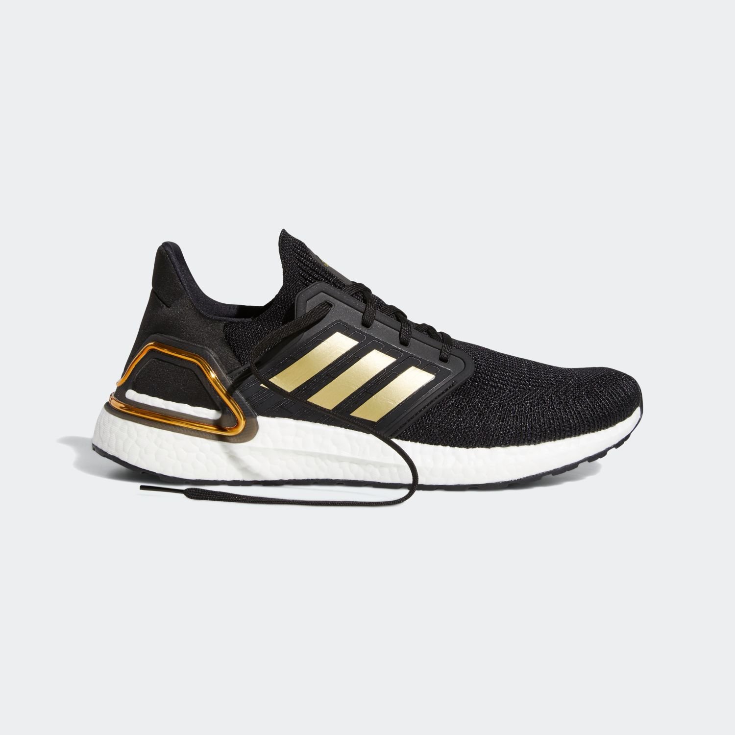  Adidas Ultraboost 20 “Core Black/Gold” EE4393 