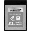Thẻ nhớ CF Express (Type B) - Element - 512GB hiệu Exascend