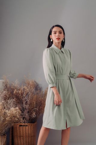 Mua Đầm yếm bò tay phồngSet váy sơ mi trắng mix Áo hai dây vải denim kiểu  retro videoảnh thật  Tiki