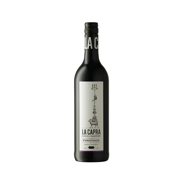 Rượu Vang Nam Phi La Capra (Presented By Fairview) Pinotage Western Cape 14% - 750ML