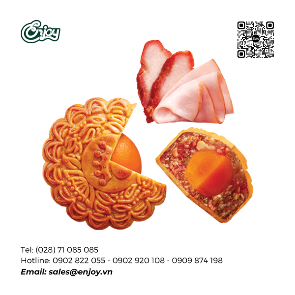 Bánh trung thu Jambon Xá Xíu - Kinh Đô 210G-2T