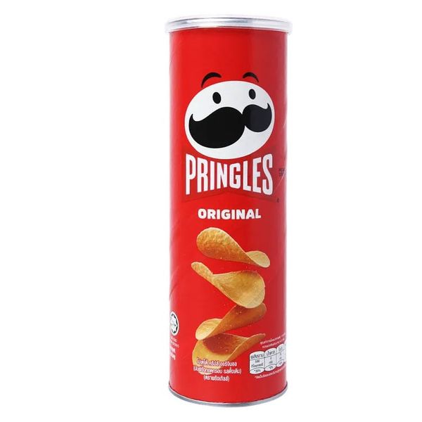 Khoai Tây Chiên Pringles Vị Tự Nhiên Hộp 134 g - Đỏ