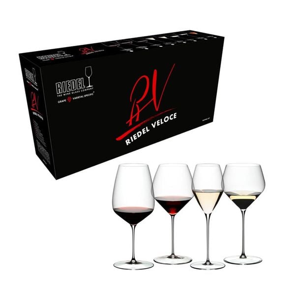 Set Ly Rượu Vang  Riedel Veloce Tasting Set