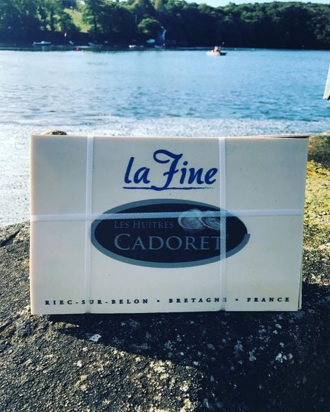 Hàu Tươi Ướp Lạnh Cadoret Nhập Khẩu Pháp - Belon N2 50Pc Oysters Brittany (3.25Kg)