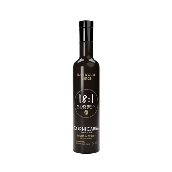 Dầu Oliu 18:1 Nhập Khẩu Pháp - Huile D'Olive Vierge Fruits Matûrés 50Cl