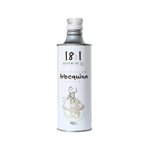Dầu oliu 18:1 Huile d'olive vierge extra - Arbequina (BIO) 50cl
