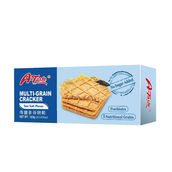 Bánh Ngũ Cốc A-Taste Vị Muối Biển 160G
