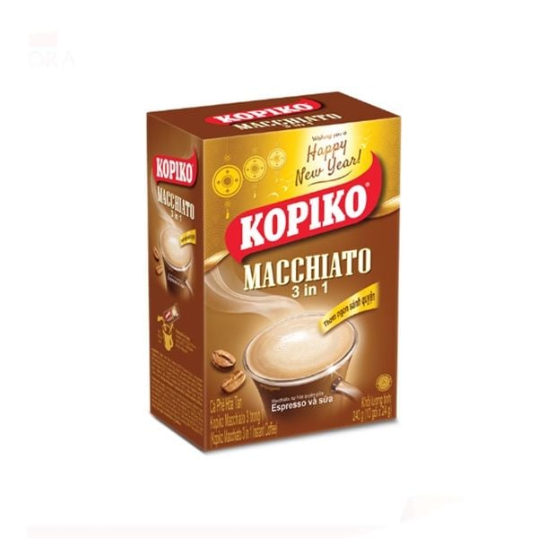 Cà Phê 3 Trong 1 Kopiko Macchiato 240G