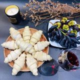 Bánh Sừng Trâu Pháp Bridor Croissant 50gr Đông Lạnh - Combo 10