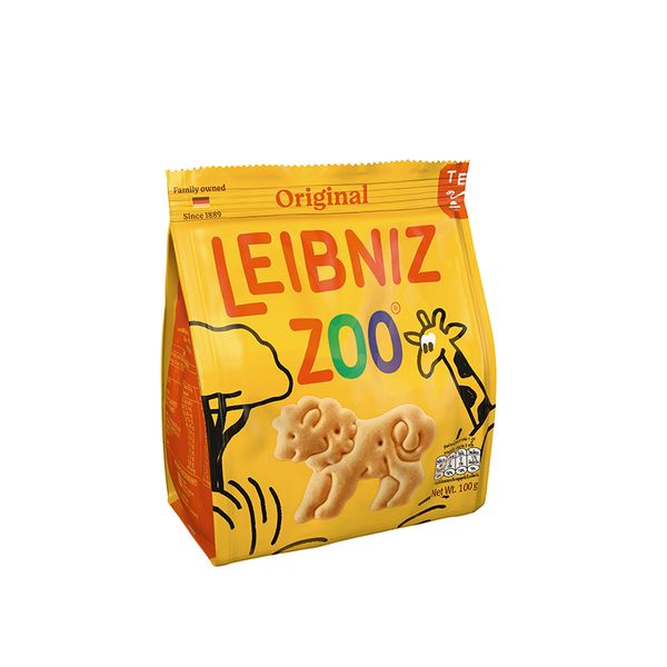 Bánh Qui Bơ Hình Thú Leibniz Zoo 100G