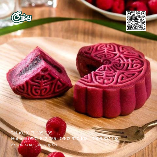 Bánh trung thu Ngũ Sắc Raspberry - Givral