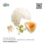 Bánh Trung Thu Hỷ Lâm Môn - Bánh Dẻo Hạt Sen 0 Trứng - 250g