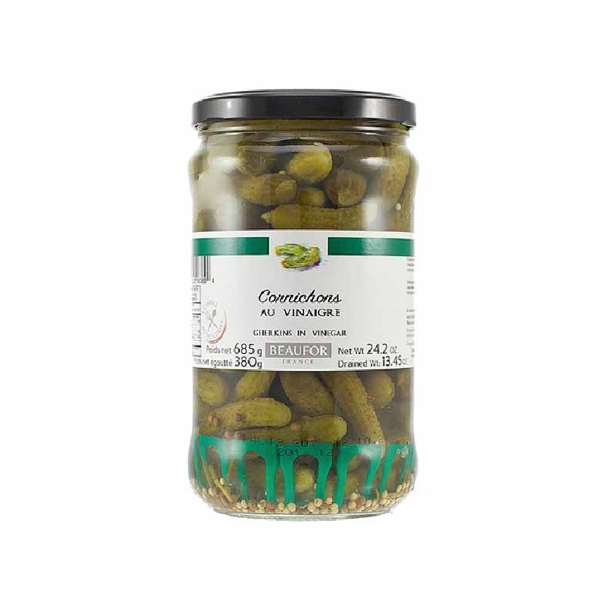 Dưa Chuột Ngâm Giấm - Cornichons Au Vinaigre 380/685G