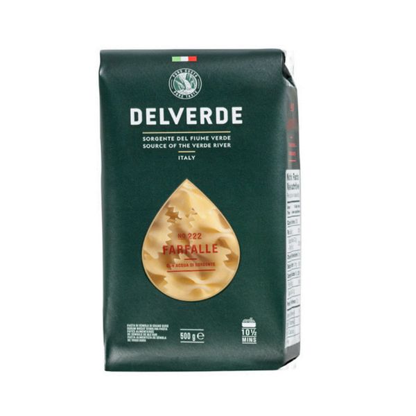 Nui 83222  Farfalle Delverde Nhập Khẩu Ý 500G