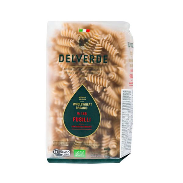 Nui 83146 Fusilli (Wholewheat Organic) Delverde Nhập Khẩu Ý 500G