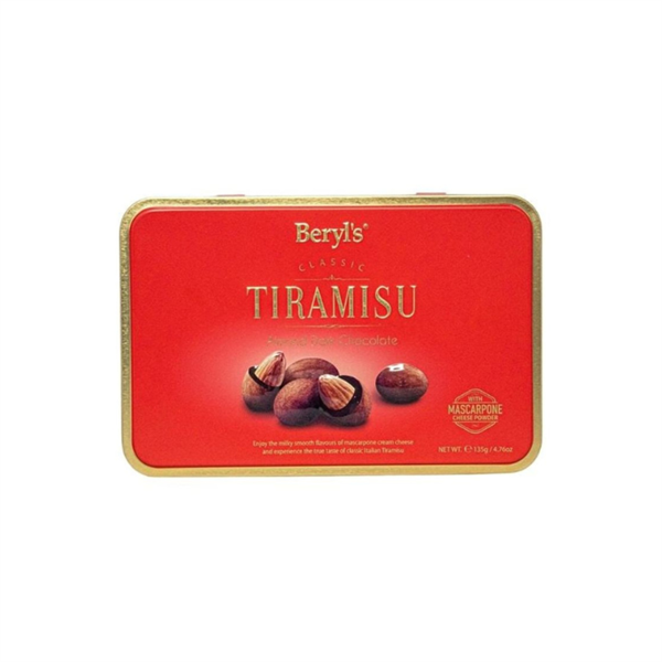 Chocolate Beryl's Tira Almond Dark 135g