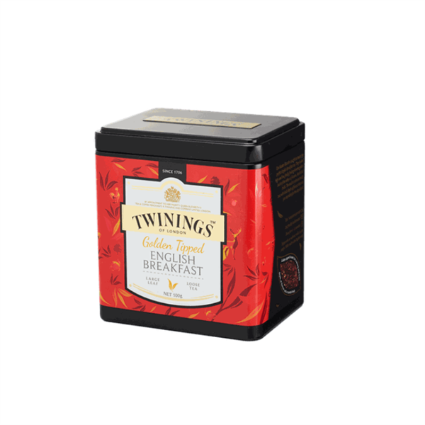 Trà Đen Twinings English Breakfast Hộp thiếc 100g