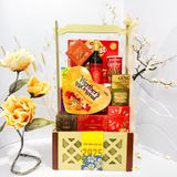 Giỏ Quà Tết Phú Quý 1364 - Vang Đỏ Nhập Khẩu Ý