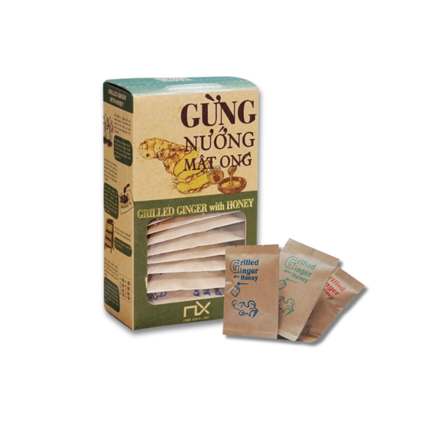 Hộp Gừng Nướng Mật Ong Nam Xanh 80G