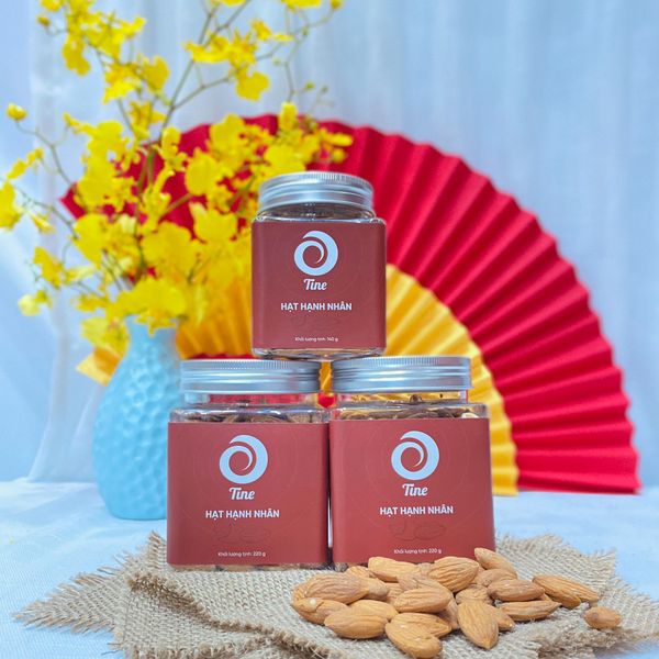 Nhân Hạnh Nhân Rang Mộc Tine 220G