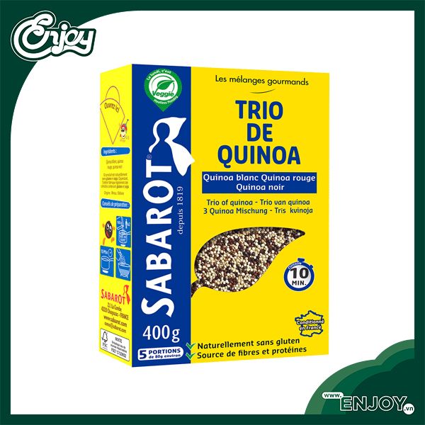 Hạt Diêm Mạch Hỗn Hợp Sabarot (Quinoa mix) 400g - Sabarot