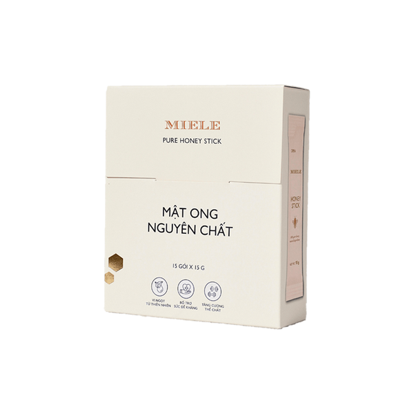 Hộp Mật Ong Miele (15 gói x 15g)
