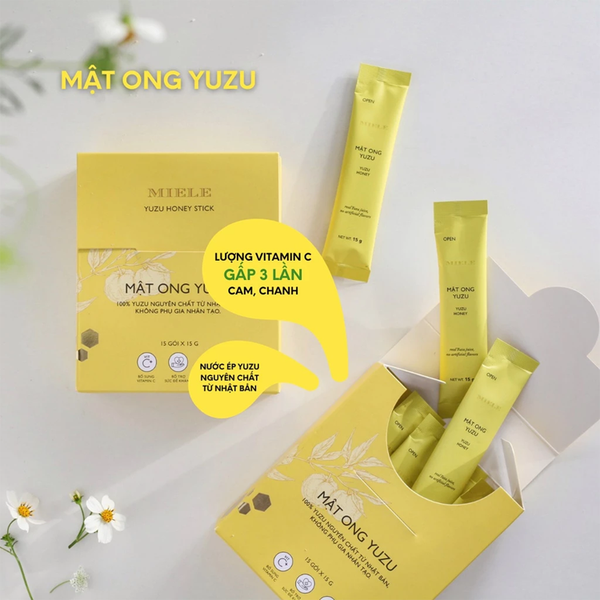 Hộp Mật Ong Yuzu Miele (15Góix15G)