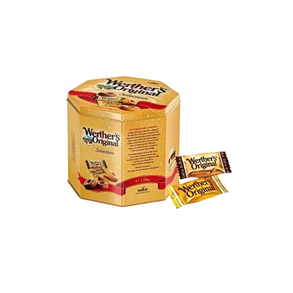 Hộp Kẹo Lục Giác Caramen Hỗn Hợp Werther's Original 170G