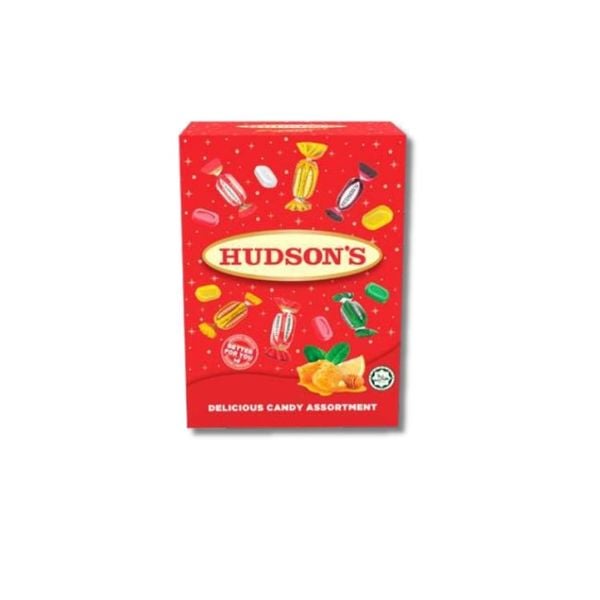 Hộp Kẹo Ngậm Hudson’s Eumenthol Drops Mix Ngũ Vị 100G