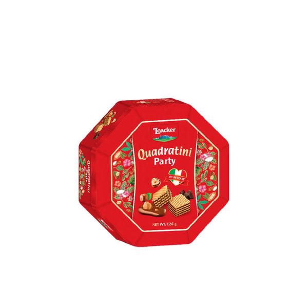 Bánh Xốp Loacker Quadratini Party 126G