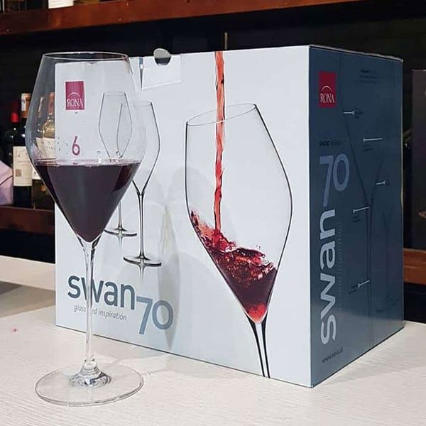 Ly Rượu Vang Rona Swan Bordeaux 700ml