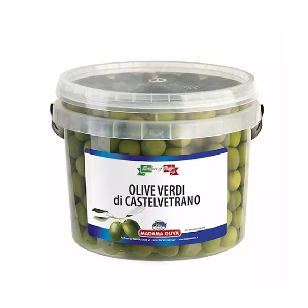 Oliu ngâm nước muối - Olive Verdi Di Castelvetrano 3,1kg