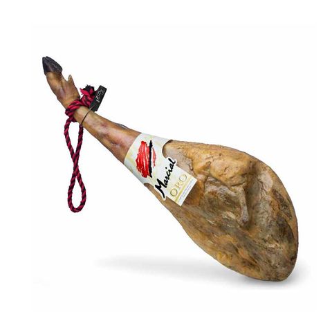 Thịt Heo Muối Iberico Marcial Đùi Sau Nguyên Xương 100% Tag Đen Bellota 36-42 Tháng