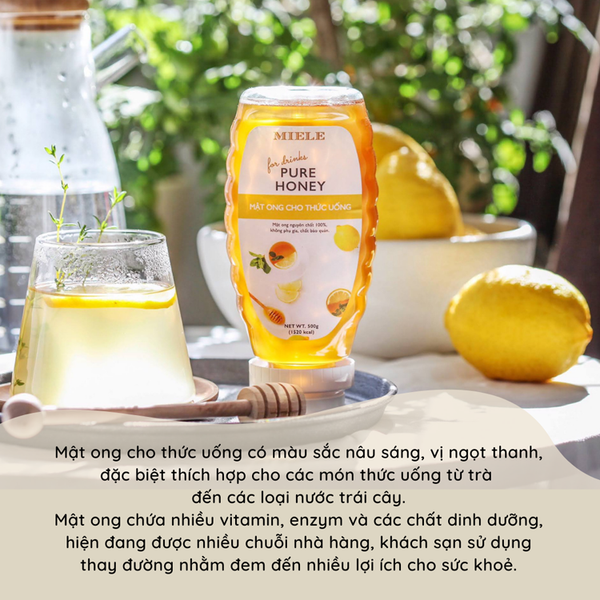 Mật Ong Cho Thức Uống Miele 500G