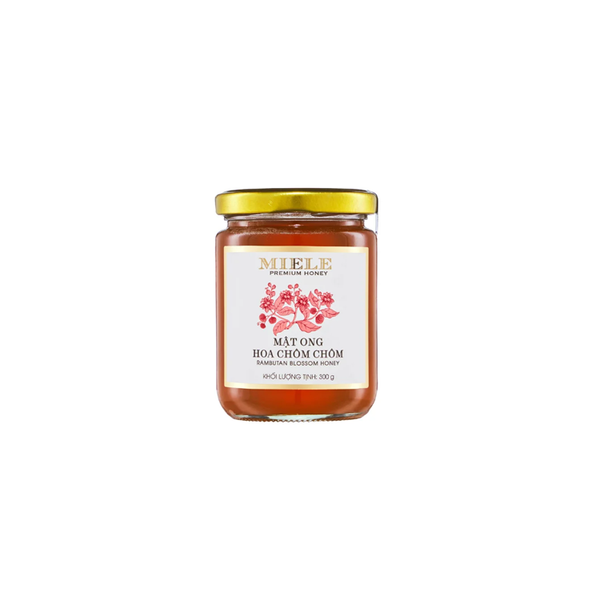 Mật Ong Hoa Chôm Chôm Miele 300G