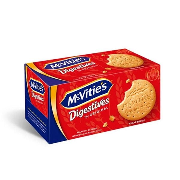 Bánh Quy Lúa Mì Nguyên Cám Truyền Thống McVitie's Digestive Original 250G