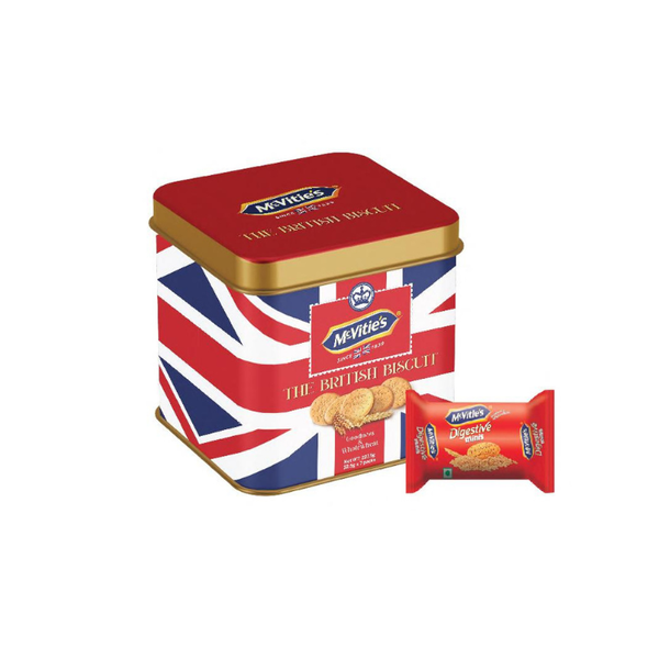 Bánh Quy Lúa Mì Nguyên Cám McVitie's Little British 227.5G - Square box
