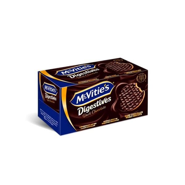 Bánh Quy Lúa Mì Nguyên Cám McVitie's Digestive Dark Chocolate 200G