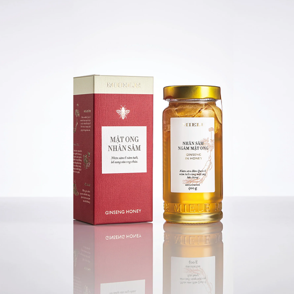 Nhân Sâm Ngâm Mật Ong Miele 400G