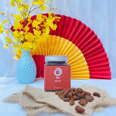 Nho Đỏ Crimson Chile Sấy Dẻo Tine 260G