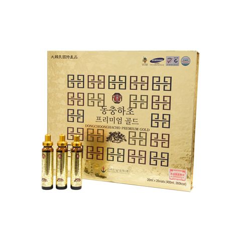 Nước Đông Trùng Hạ Thảo Dạng Ống Hàn Quốc Hộp 20 Ống