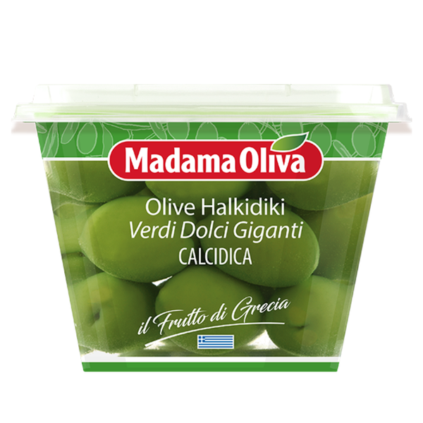 Oliu Ngâm Nước Muối Madama Olivia - Giant Green Sweet Olives